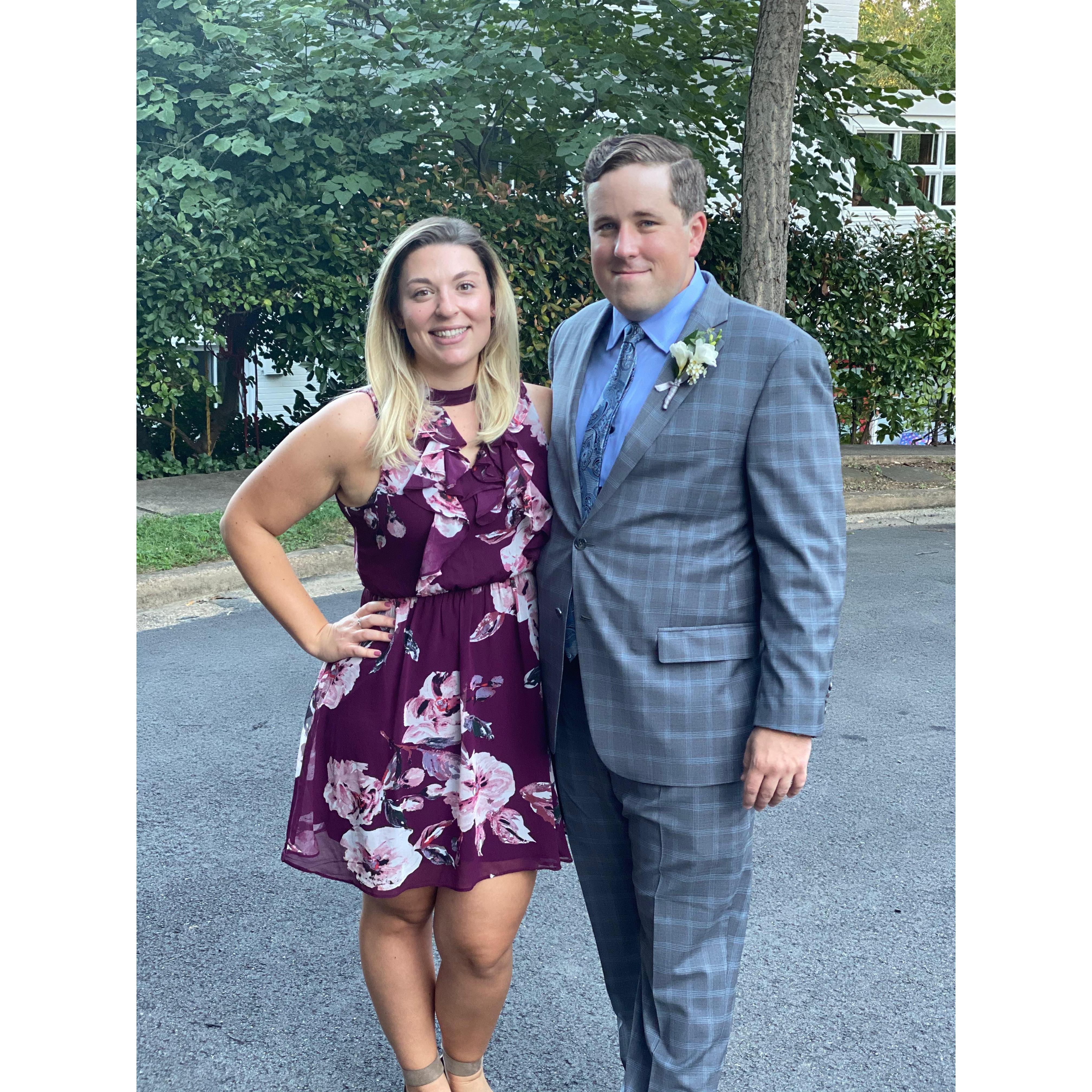 3 weeks into dating Cheston invited me to Carlie - his sister's - wedding...needless to say we did not take it slow.