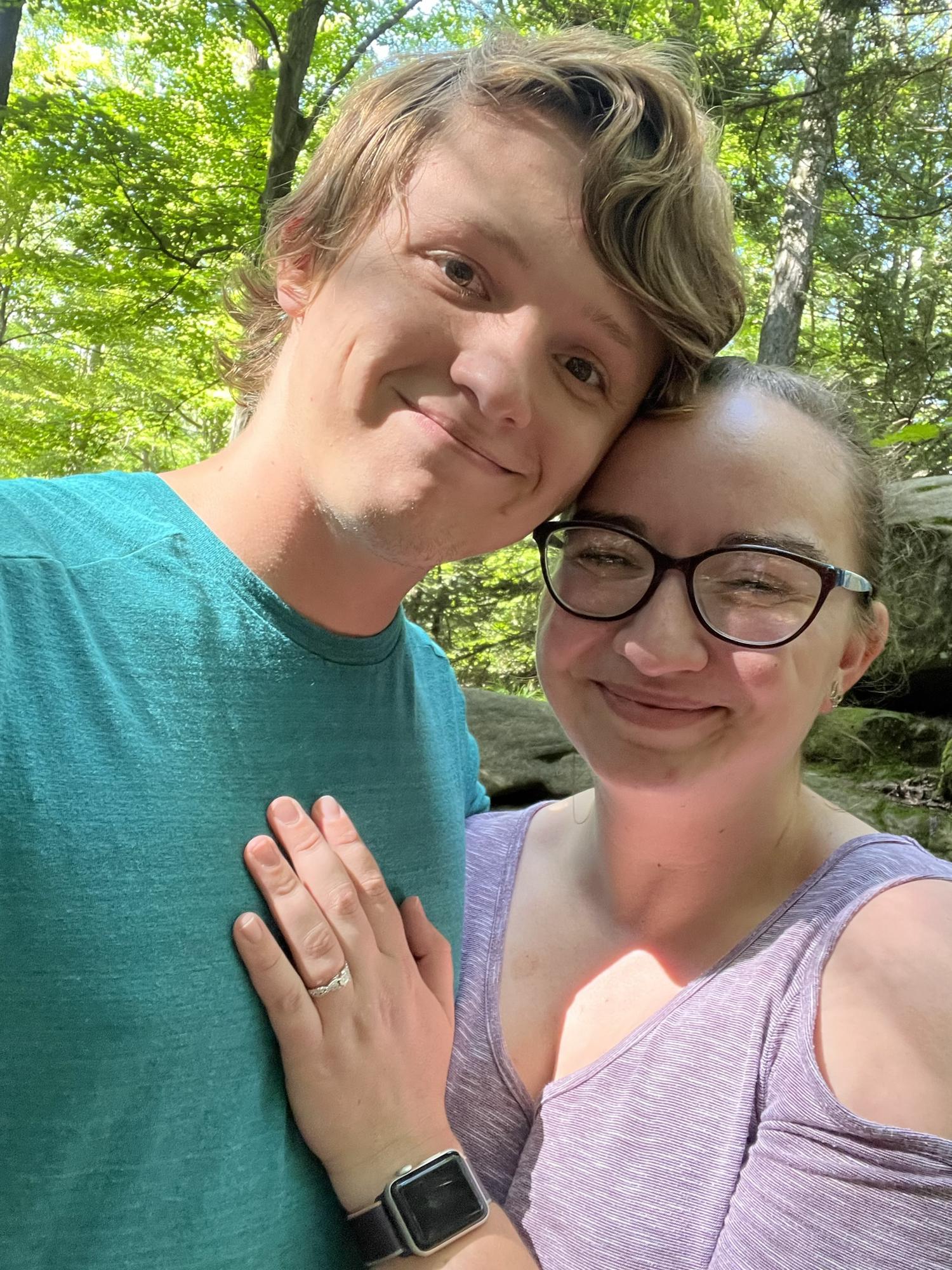 The day we got engaged