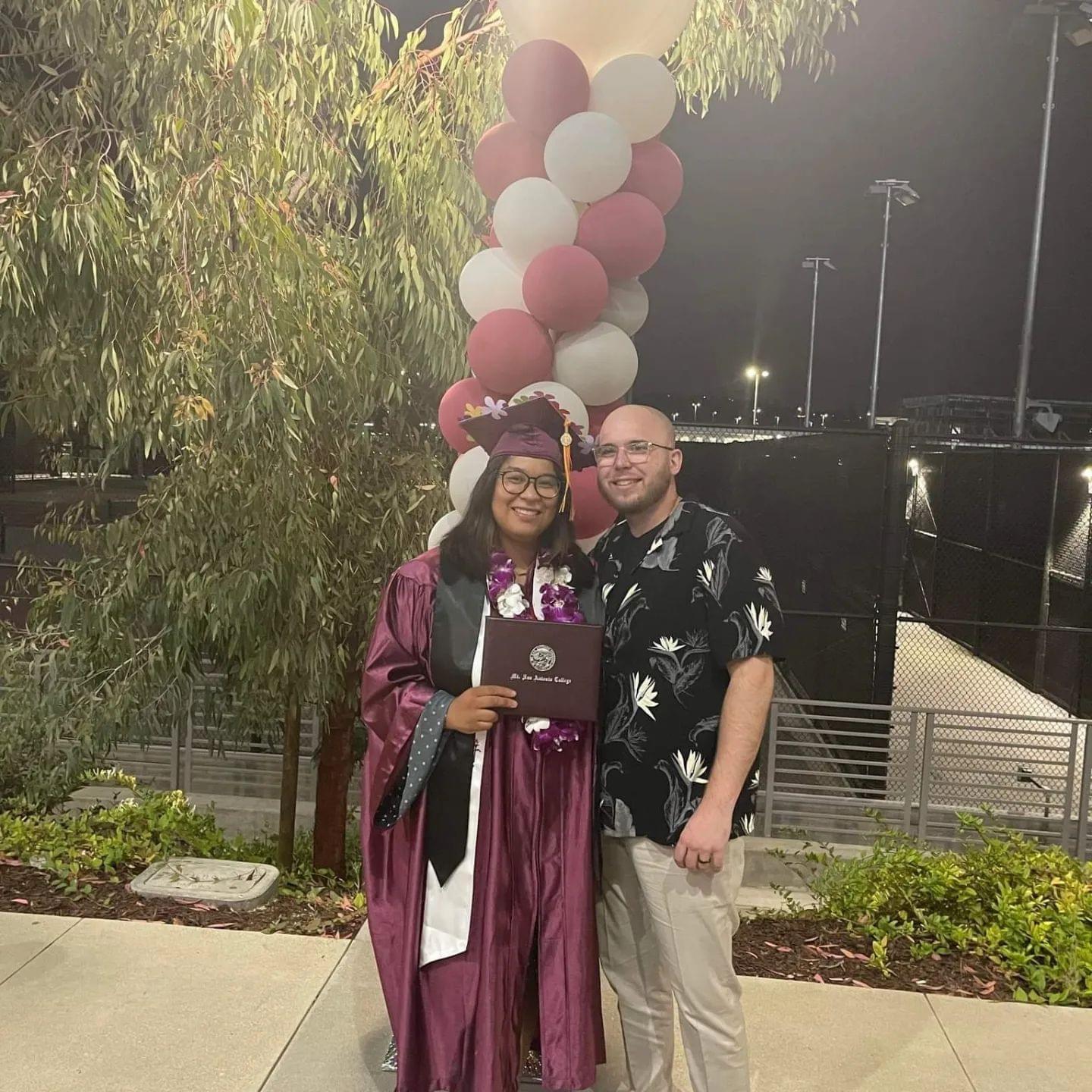 Alex's graduation from Mt Sac.