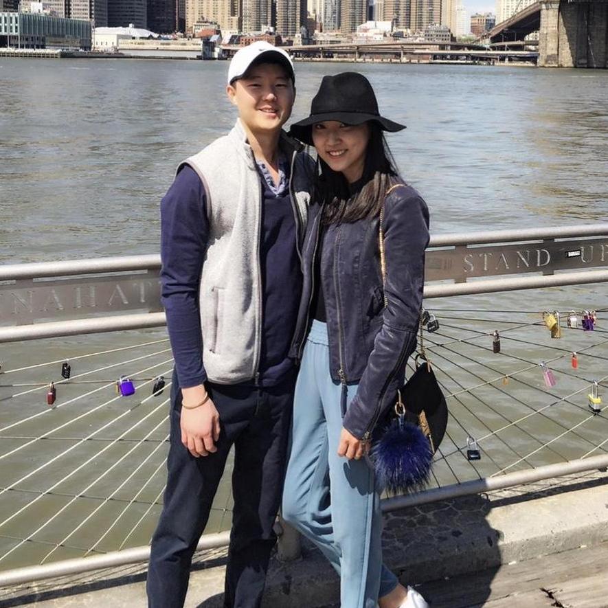 Our first photo together ever!! the  "Instagram Official" picture