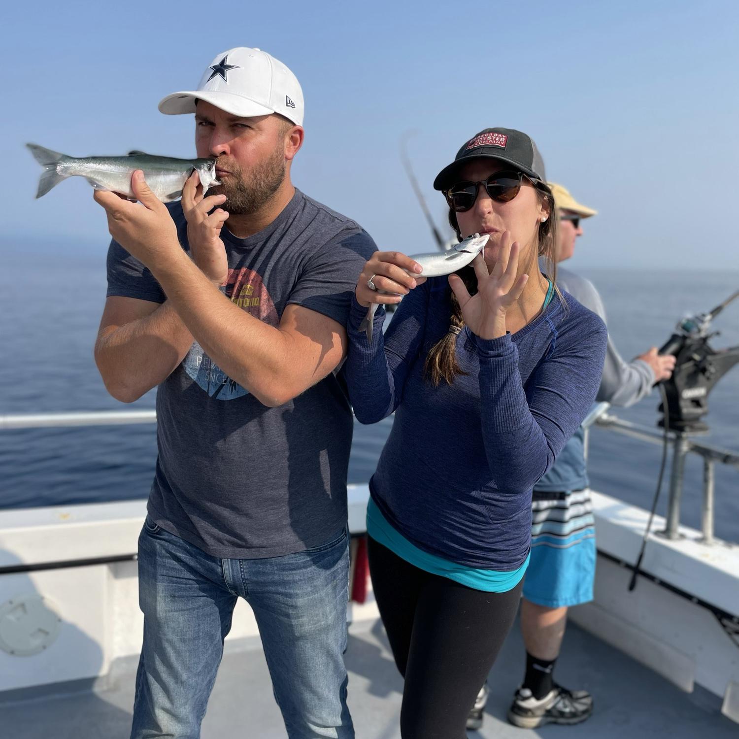 Kokanee salmon for two