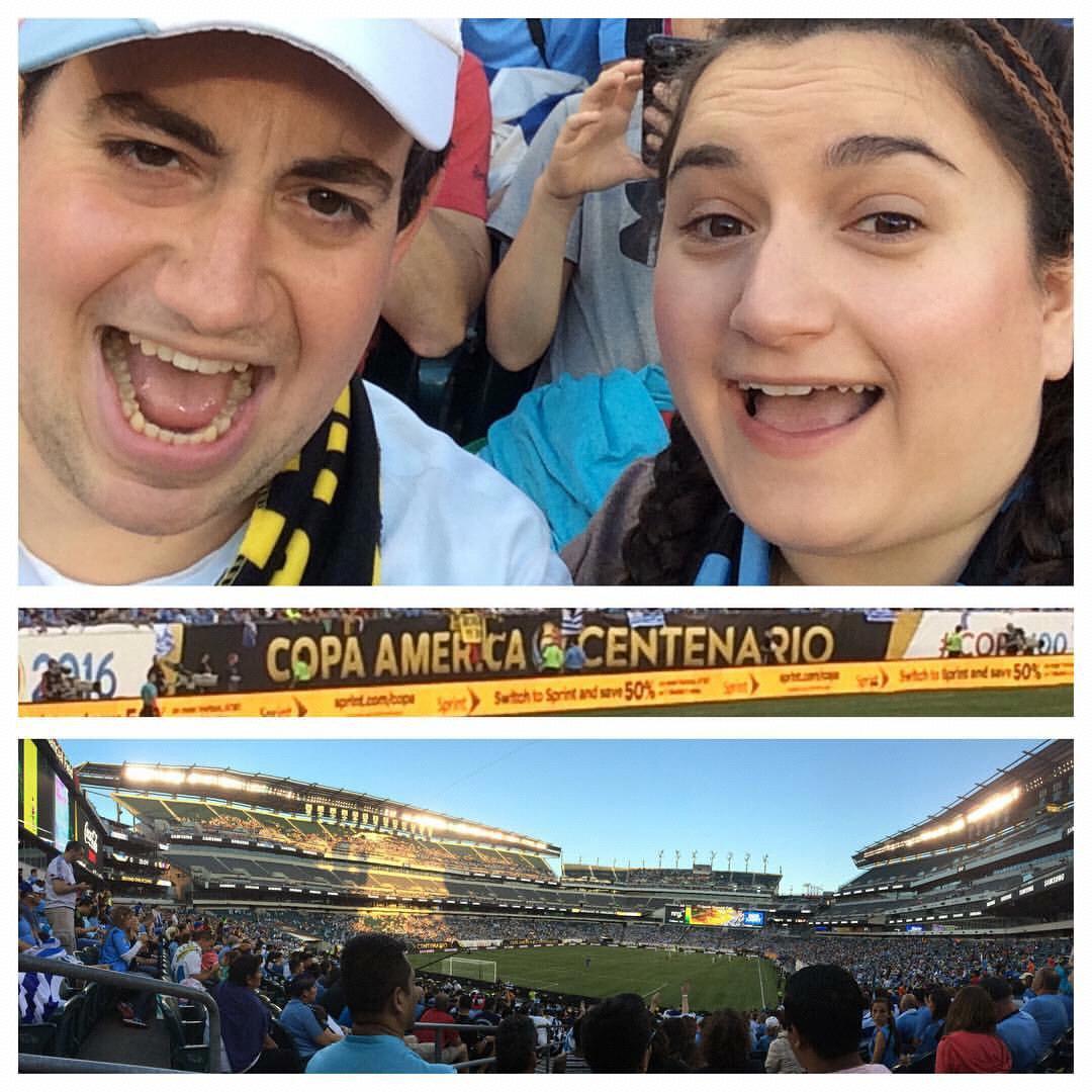 Copa America in Phildelphia, Uruguay vs. Venezuela