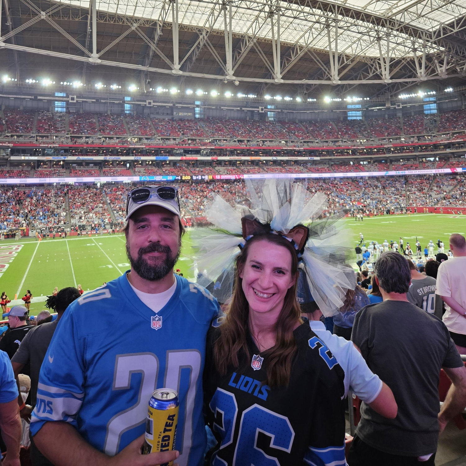 Detroit Lions game, September 2024