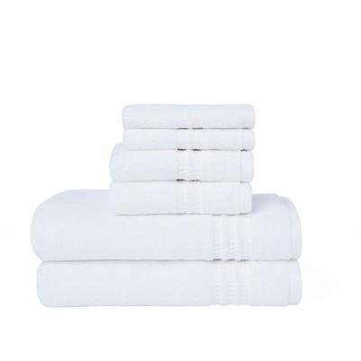 6pc Modern Home Trends Bath Towel Sets - Loft