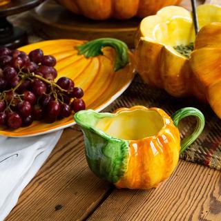 Pumpkins Figural Pumpkin Sauce Server