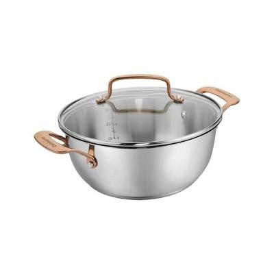 Cuisinart In the Mix 4qt Stainless Steel Come Gather Dutch Oven with Cover