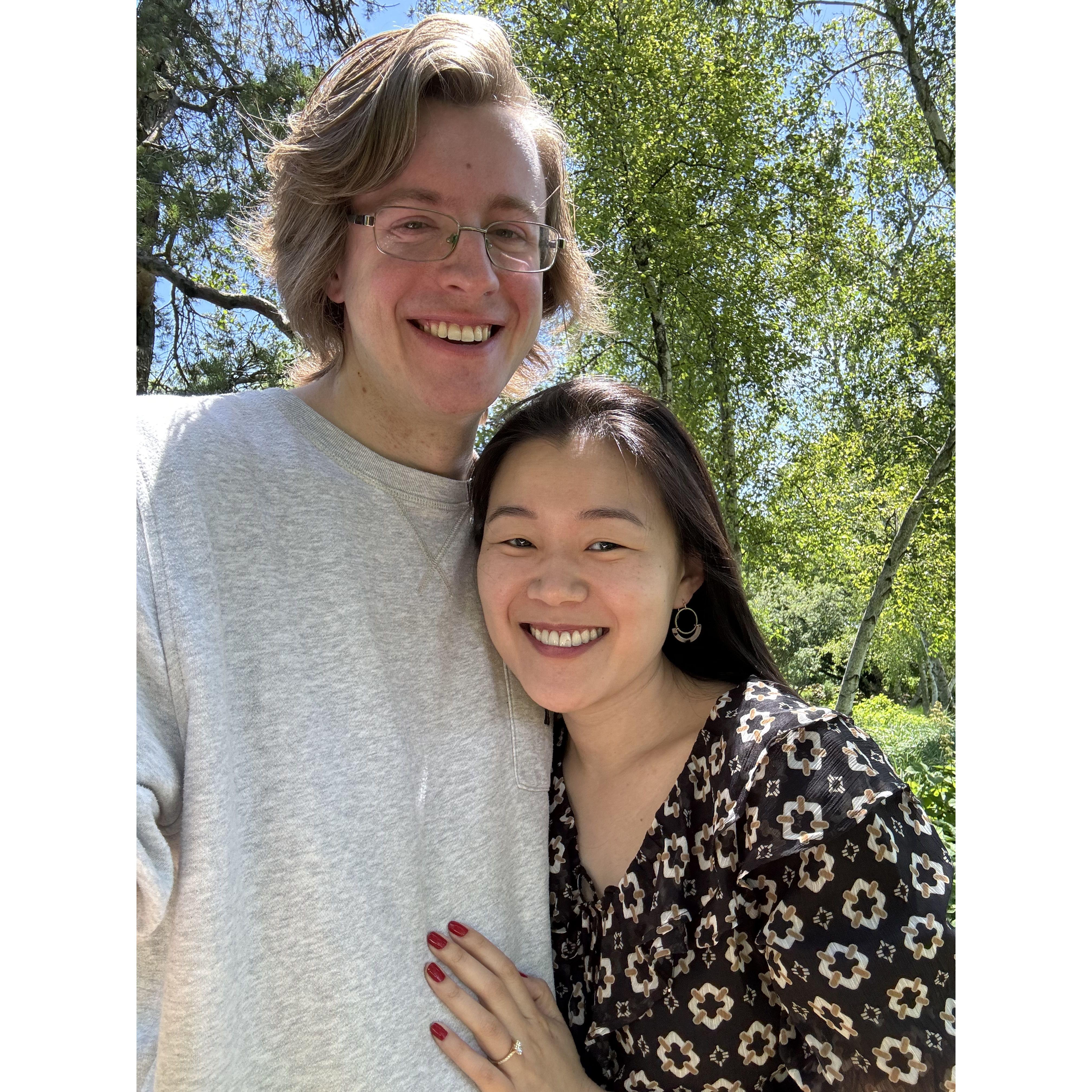 Proposal at Chicago Botanic Garden, 2024