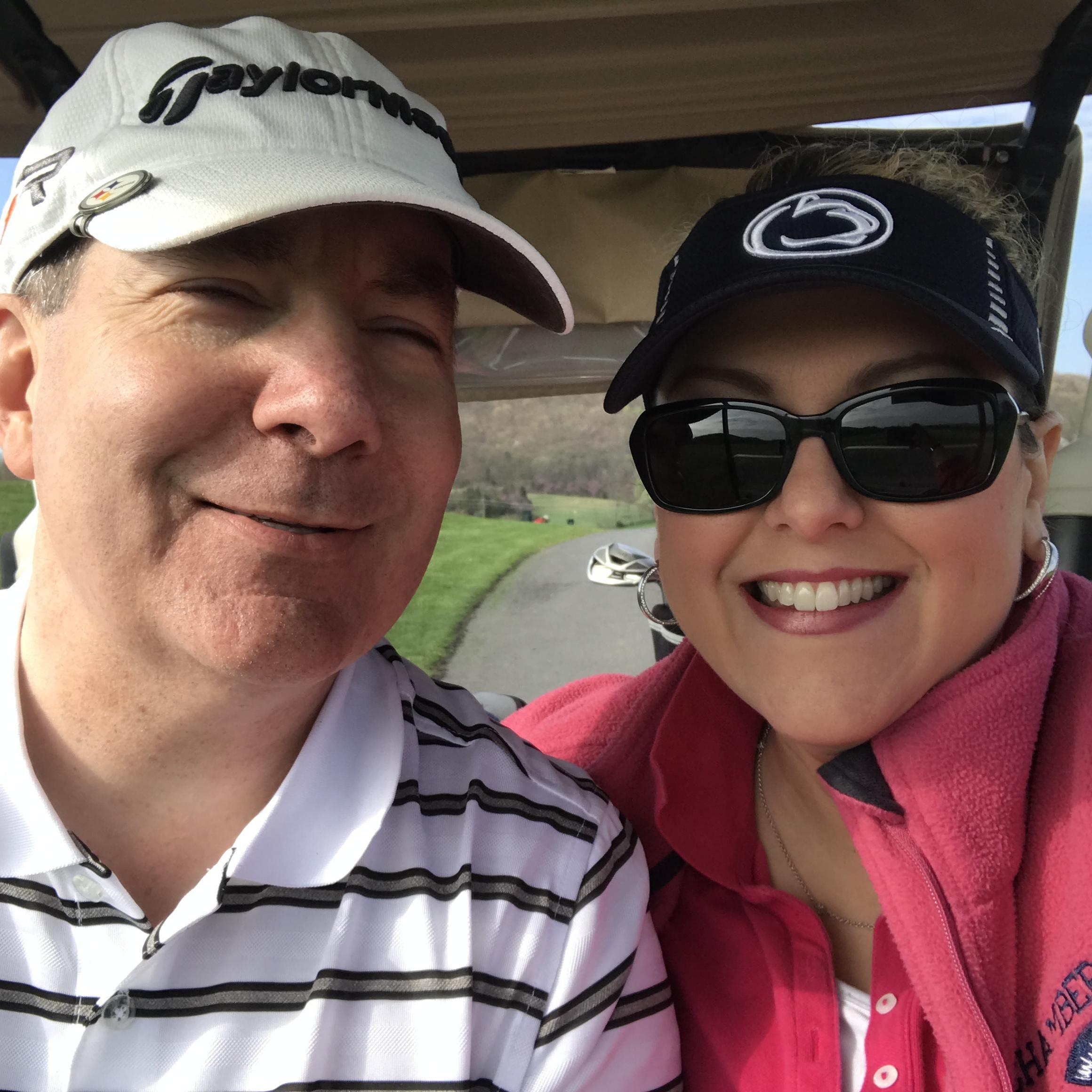 Golfing at Whitetail