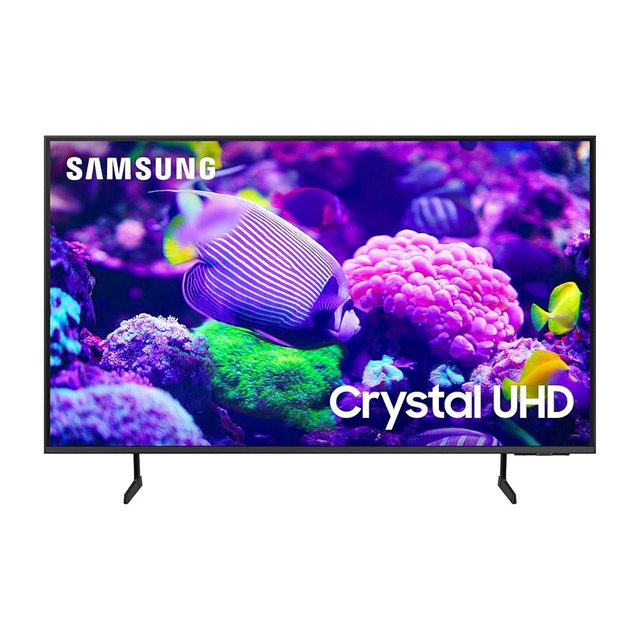 SAMSUNG 85-Inch Class Crystal UHD 4K DU7200 Series HDR Smart TV w/Object Tracking Sound Lite, PurColor, Motion Xcelerator, Mega Contrast, Q-Symphony (UN85DU7200, 2024 Model)