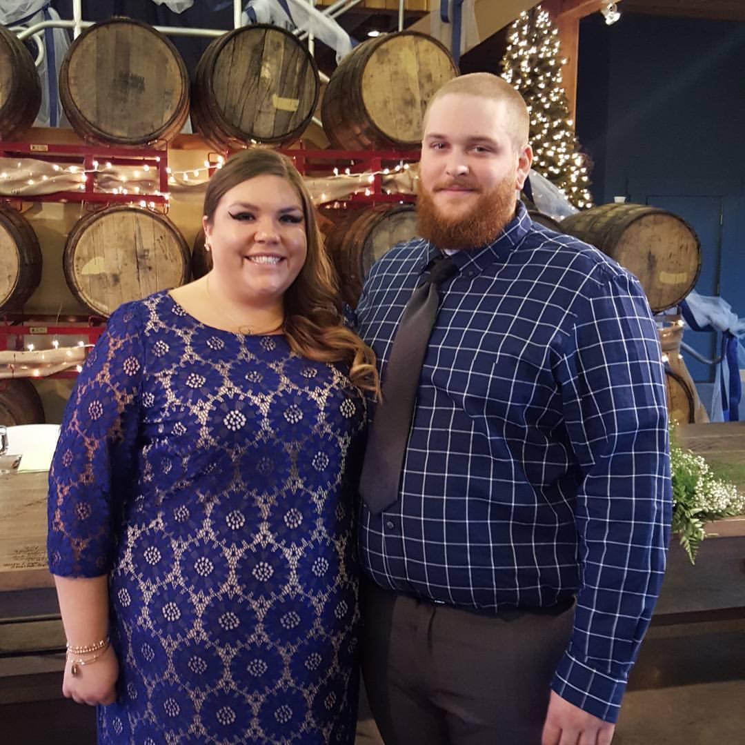 At Billy's Cousins wedding, January 2017.