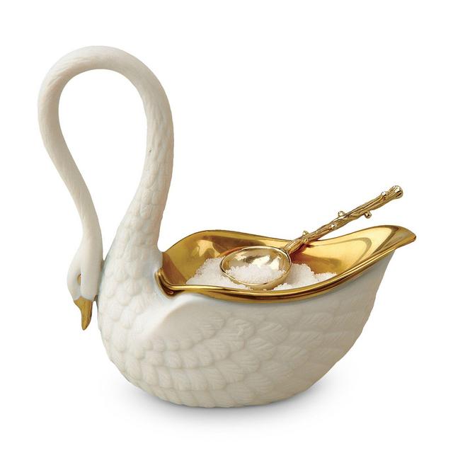 L'Objet Swan Salt Cellar