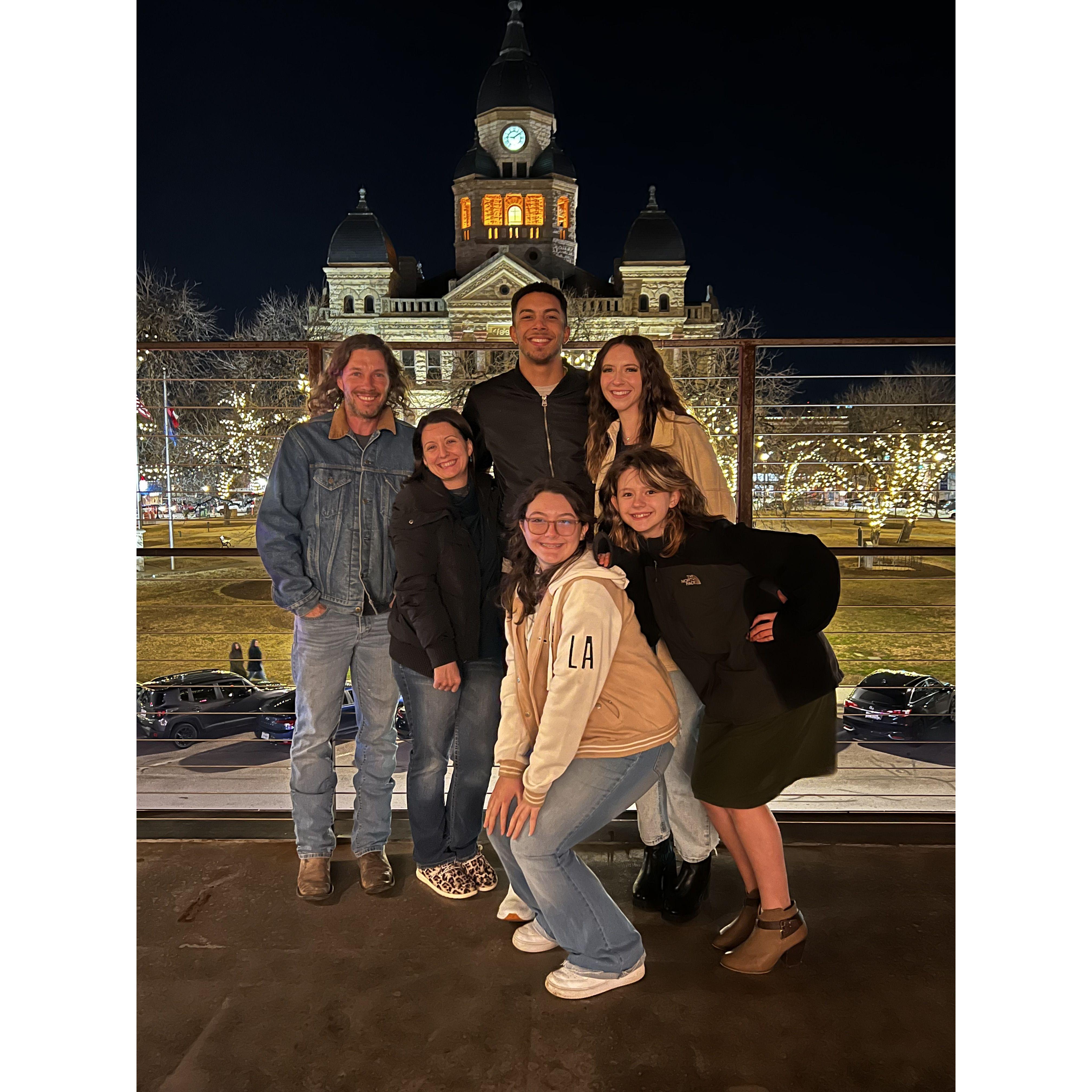 Just some pictures of our family. Emma's dad, stepmom, and sisters.