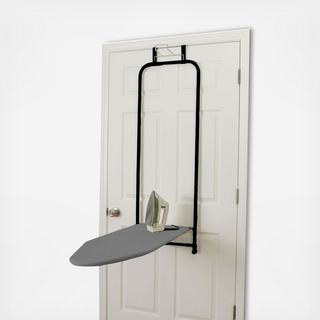 Over the Door Ironing Board with Padded Board Cover