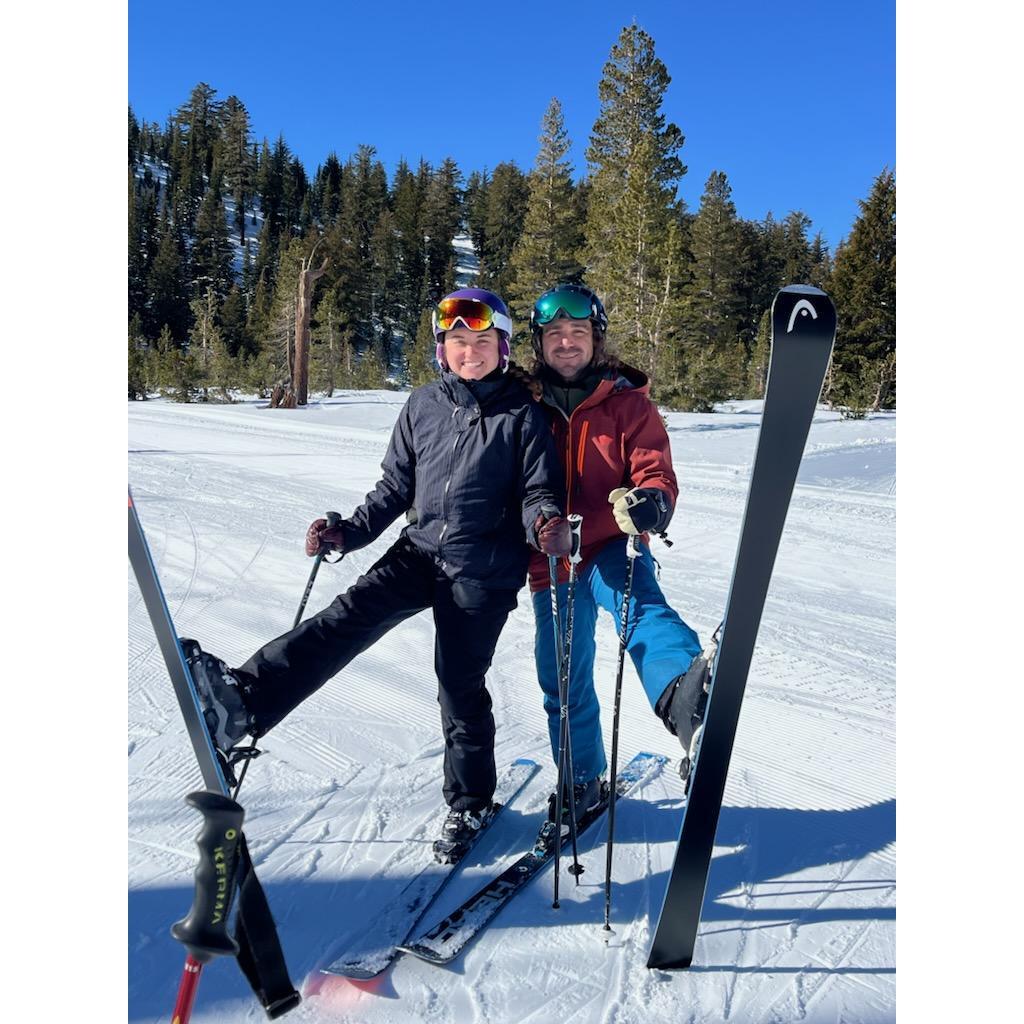 Our favorite place to snow ski--Mammoth!