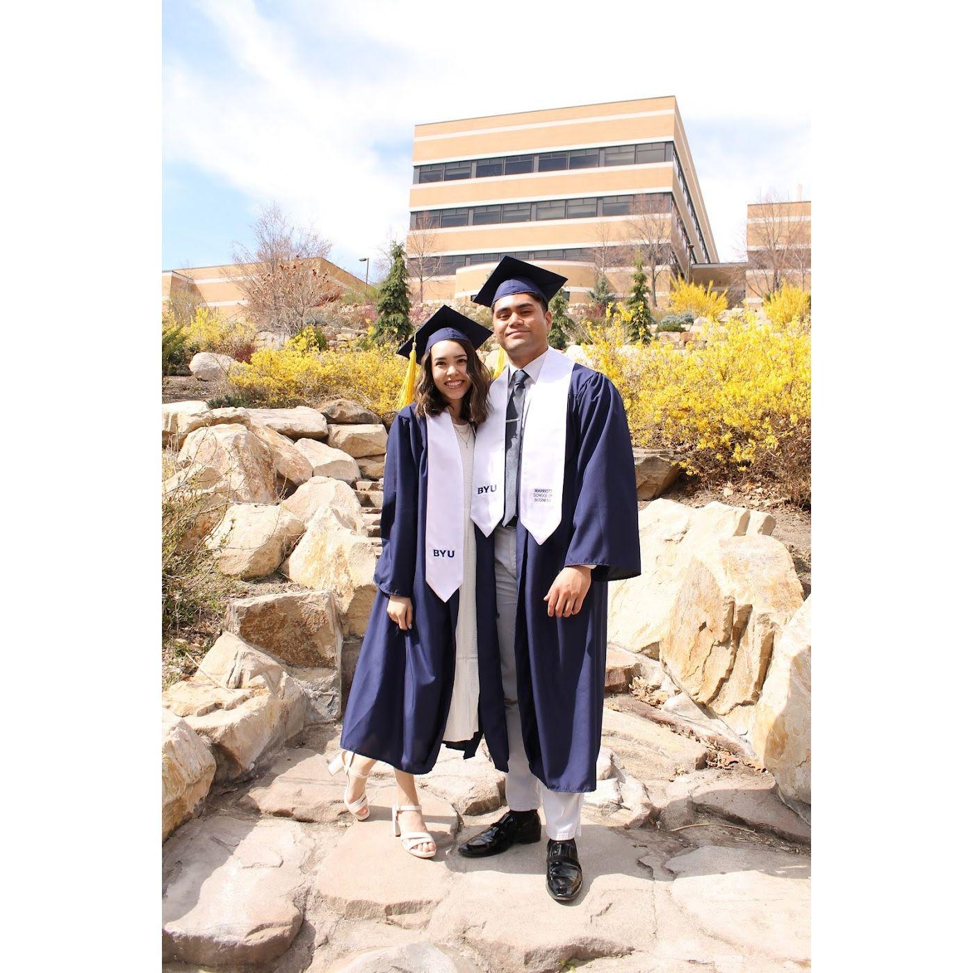 Graduated BYU together! April 2023