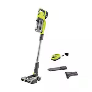 Ryobi cordless stick vaccume with battery and charging station