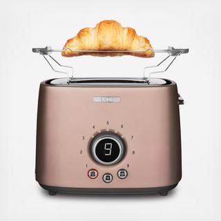 2-Slot Toaster with Digital Button and Rack