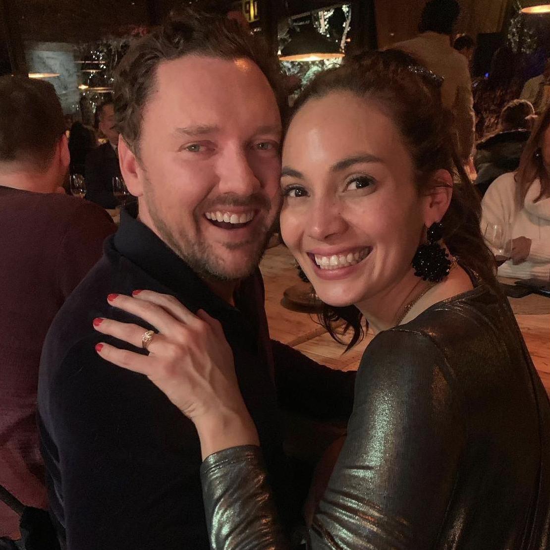 New Years Eve 2020, the night we got engaged!