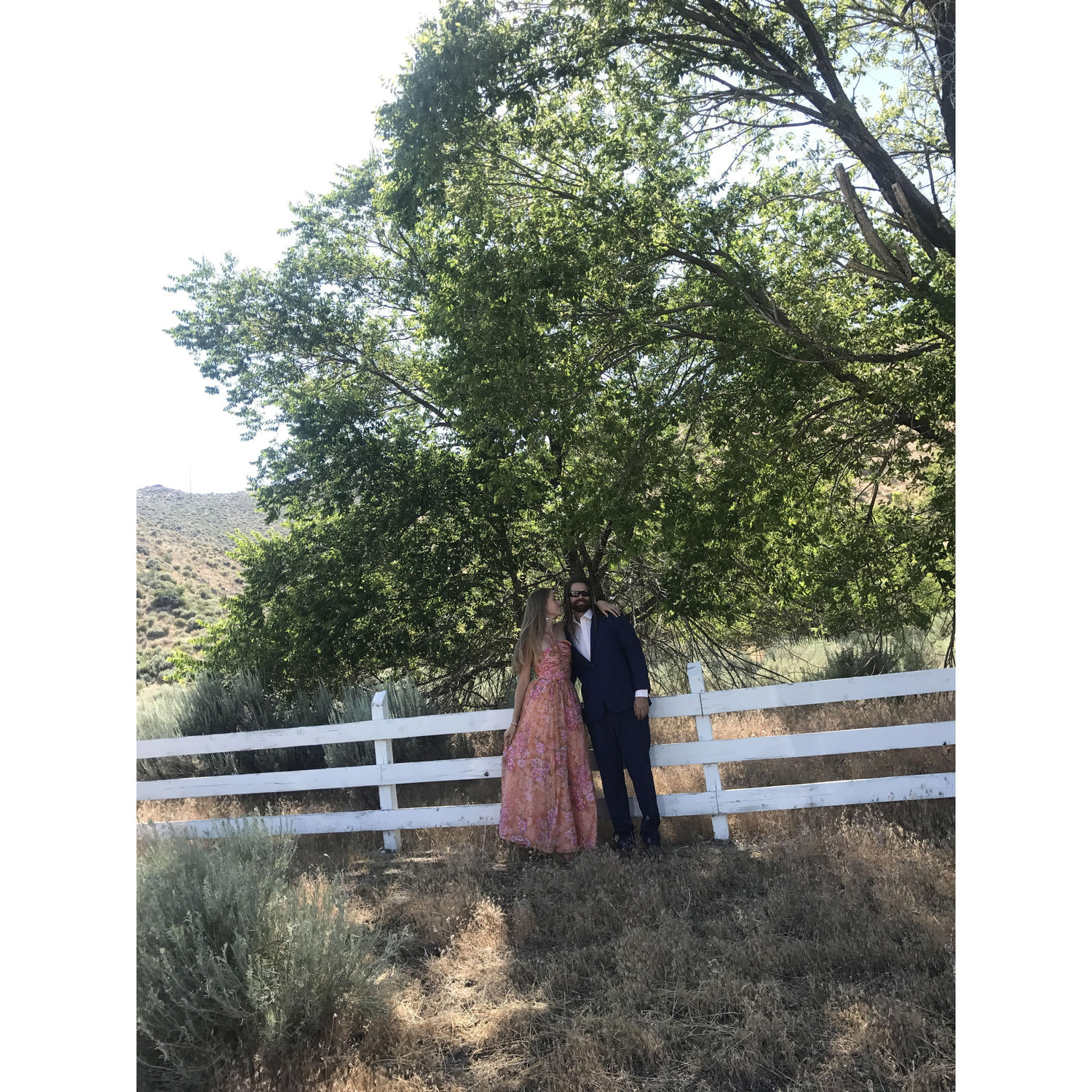 At a friends wedding, Nevada 2017