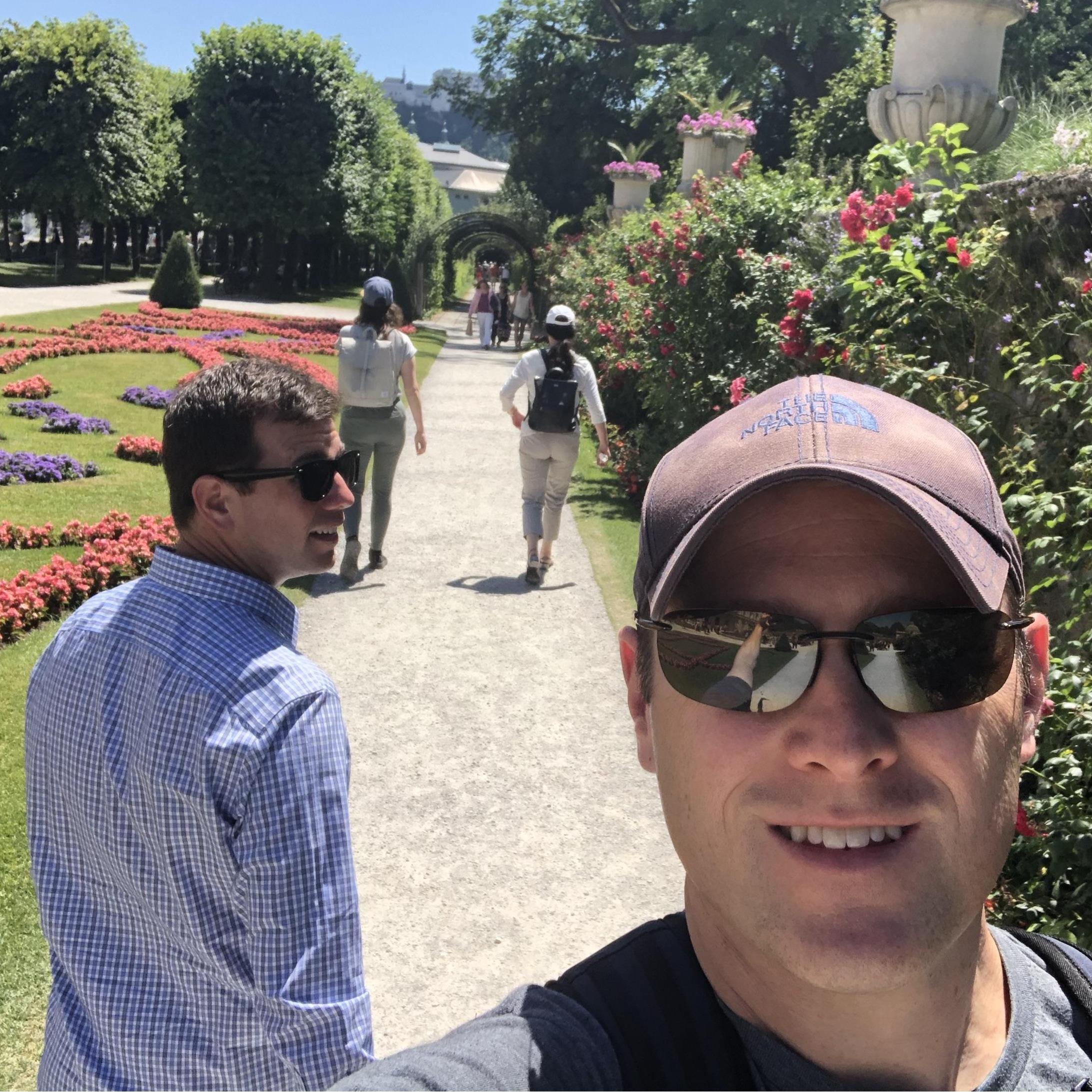 Salzburg - Where the Sound of Music was filmed.