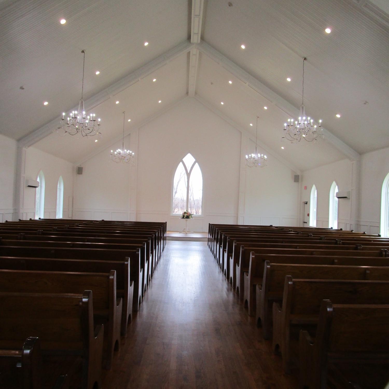 Interior of chapel