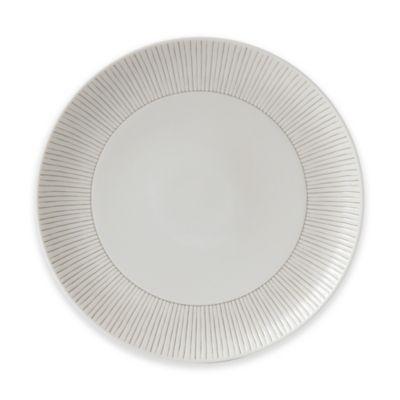 ED Ellen DeGeneres Crafted by Royal Doulton® Taupe Stripe Dinner Plate