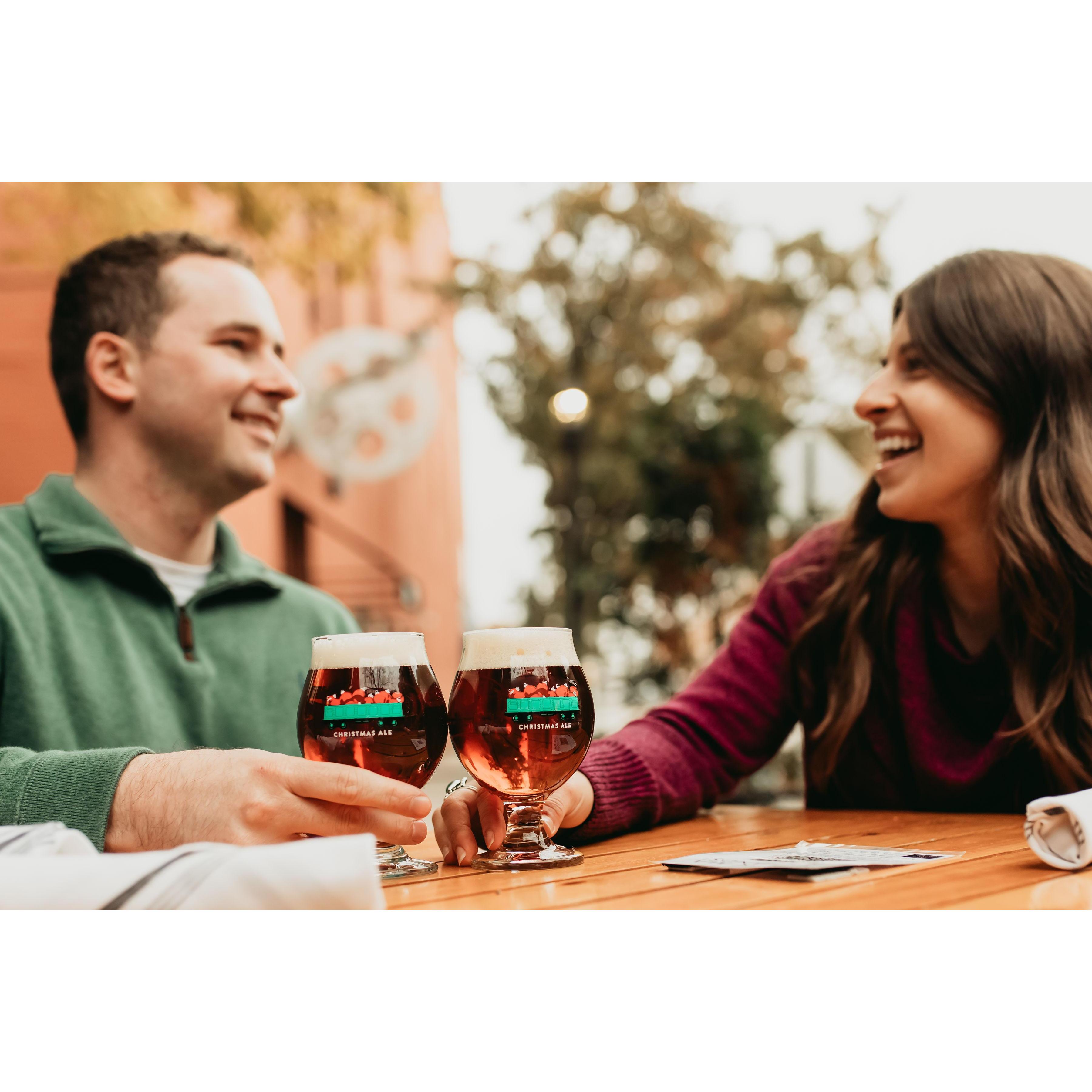 Spoiler alert: brace yourselves for an open bar ft. Christmas Ale!