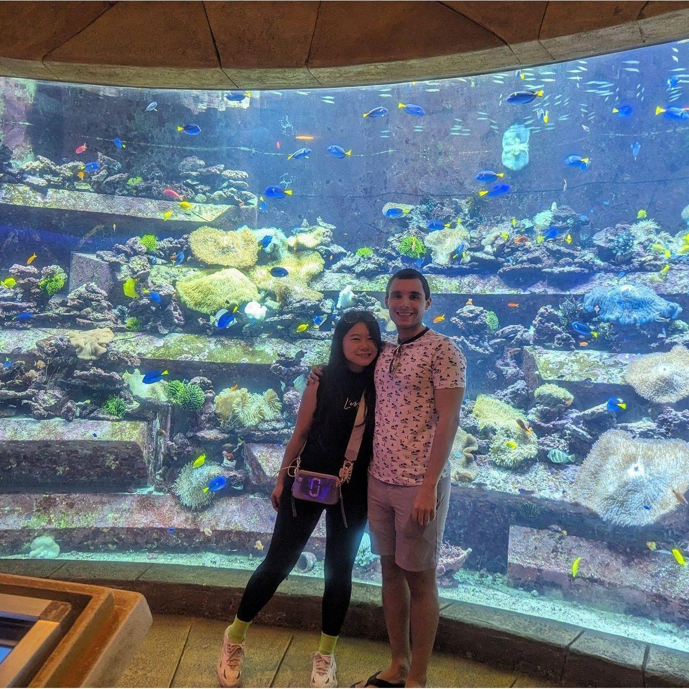 Aquarium at the Atlantis hotel