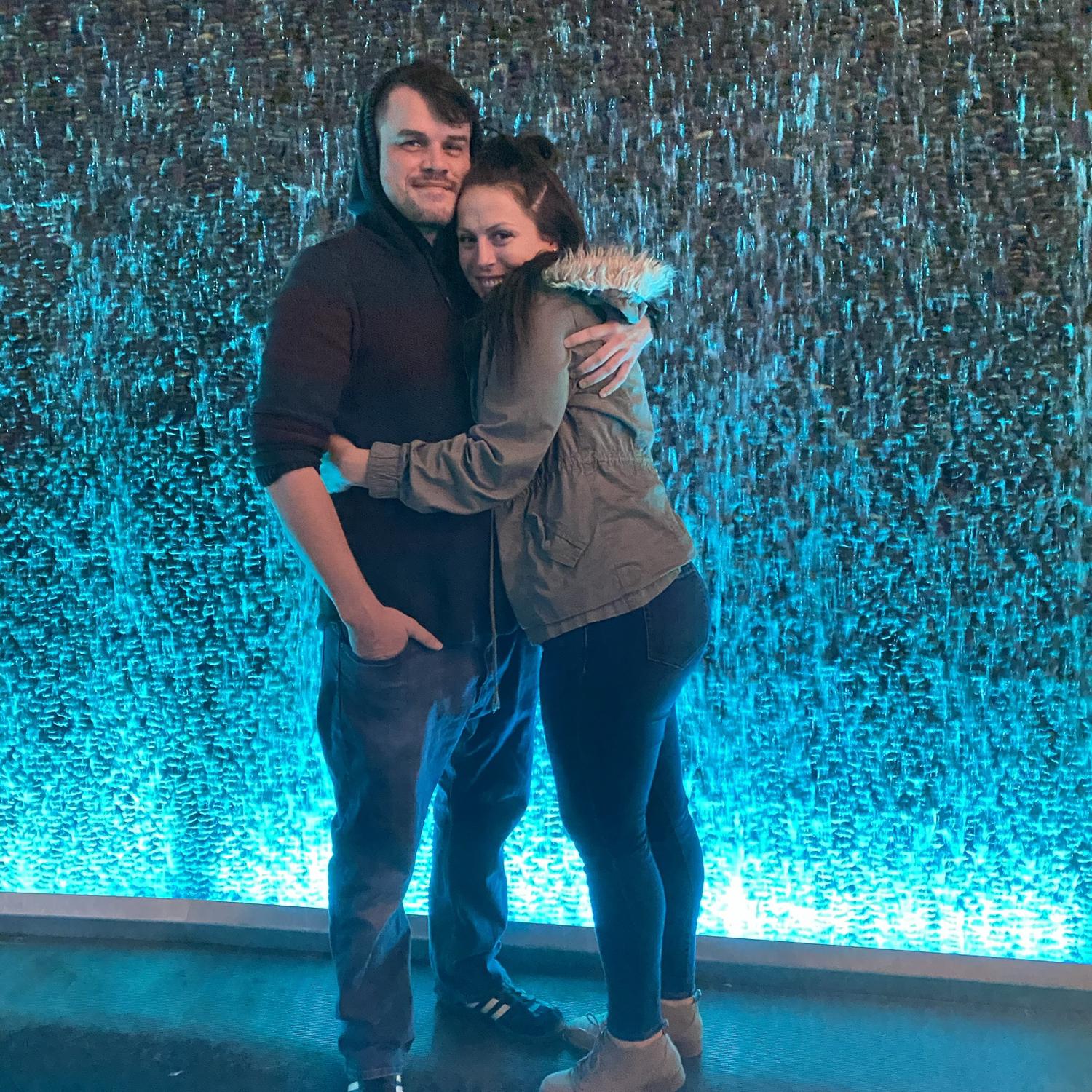 For our second date we went to Las Vegas for a week!