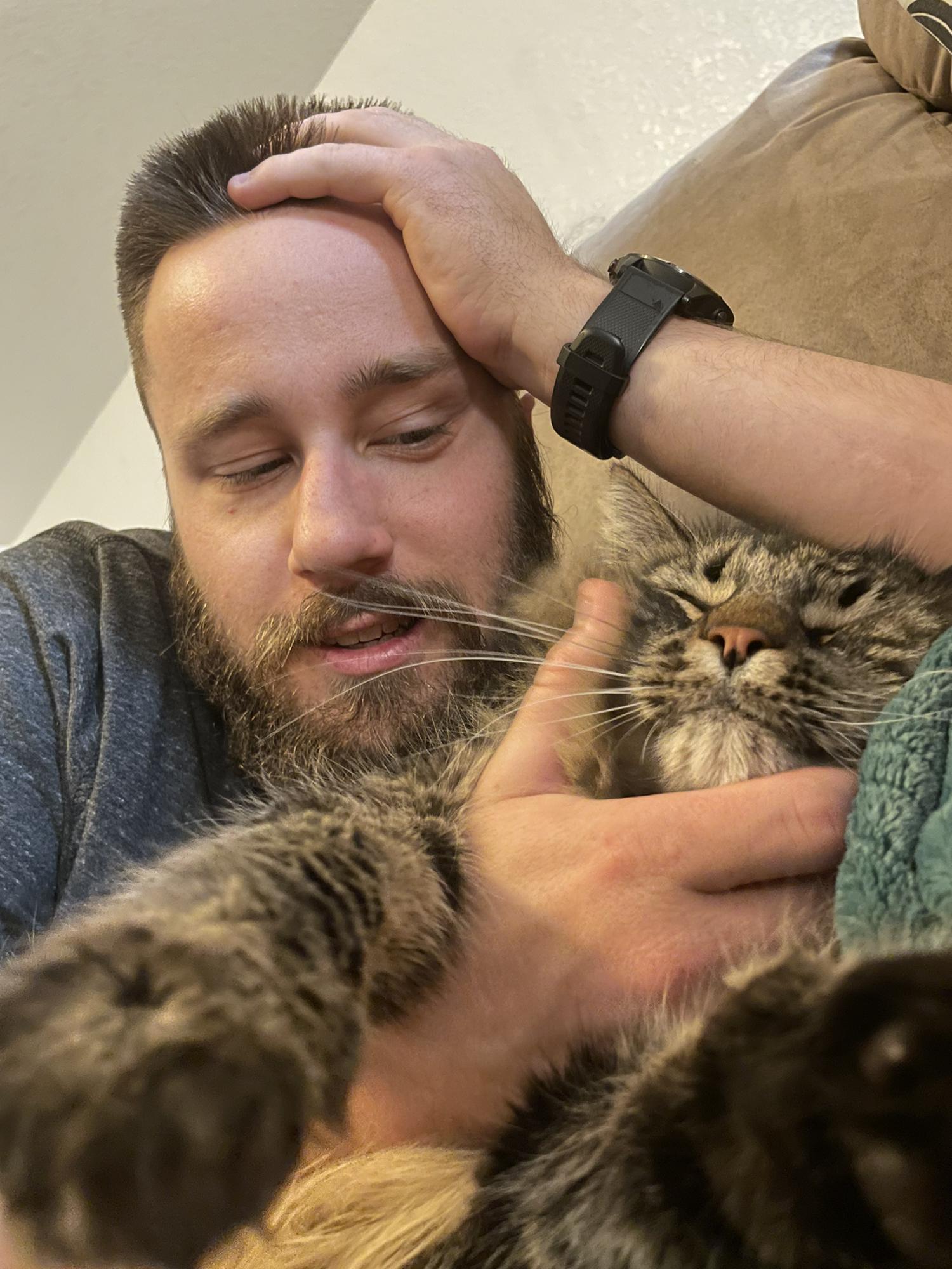 Ryan with Milo