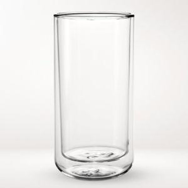 Thyme & Table 6-Pack 16oz Clear Double Wall Glass Set - Walmart.com