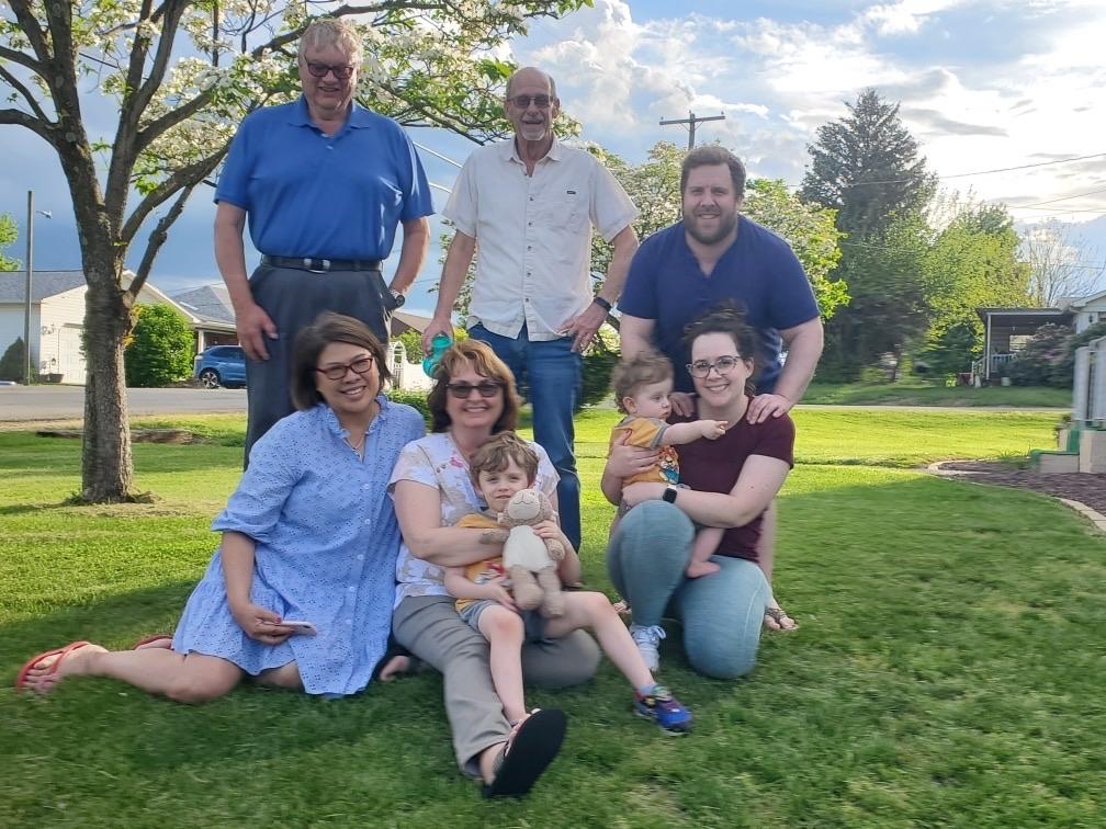 Fred’s sister Julie and her family.