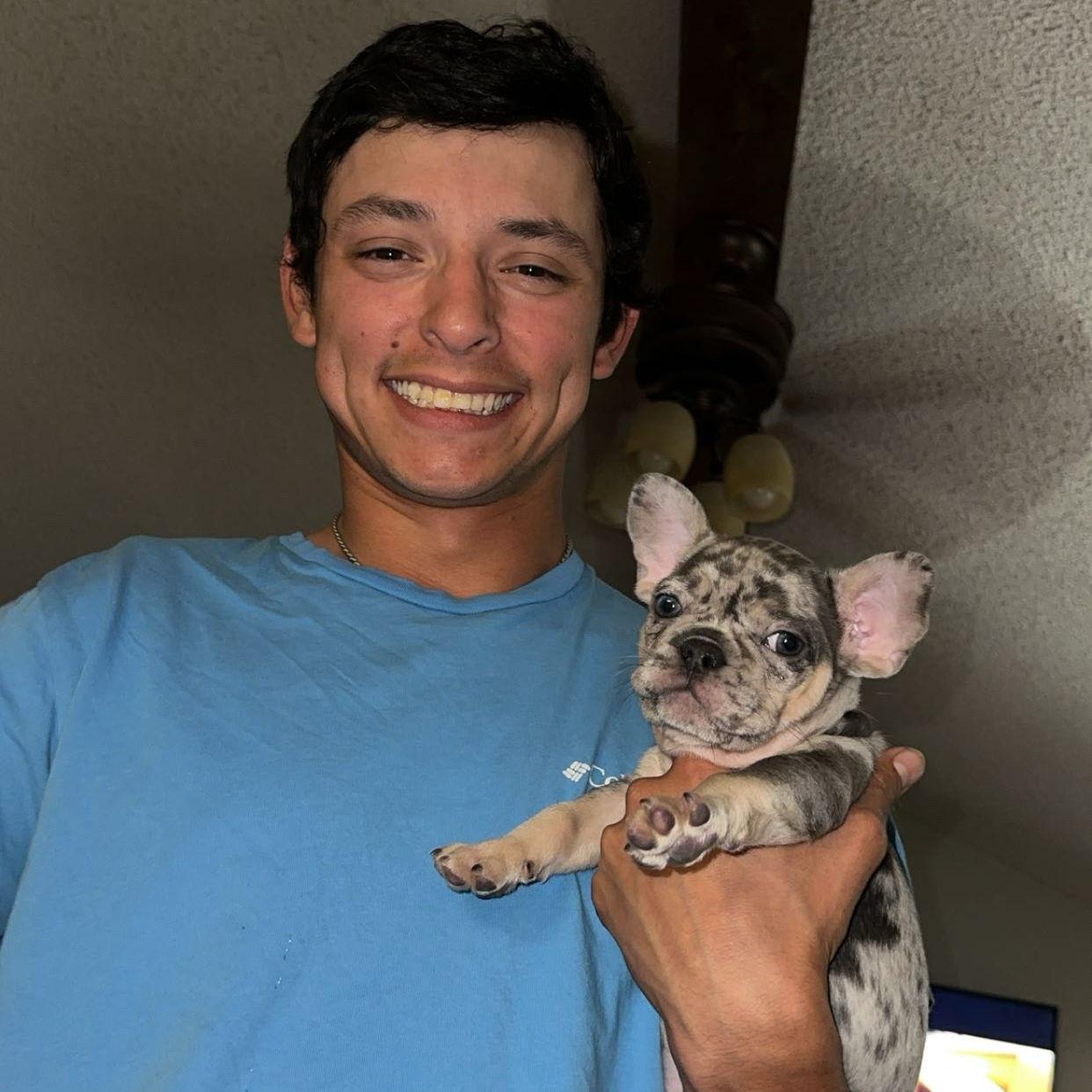 When we got our second furbaby, Oaden.