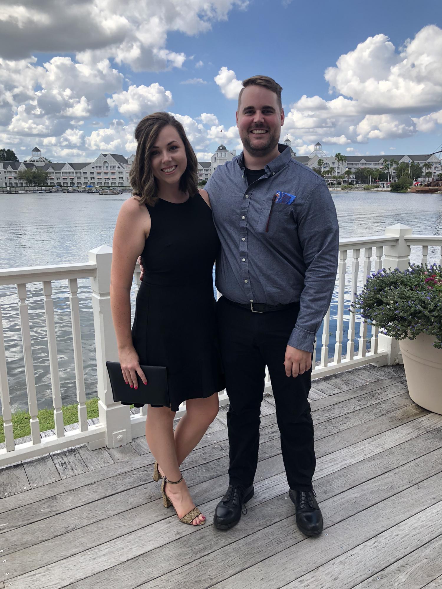 First “official” photo together as boyfriend & girlfriend! Thanks Michael and Elena for sharing your Big Day.