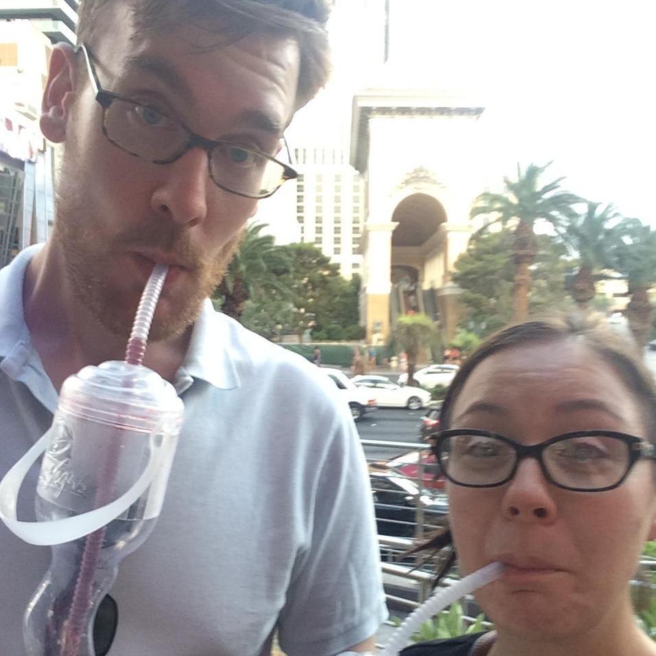 To-go cups from Taco Bell on The Strip