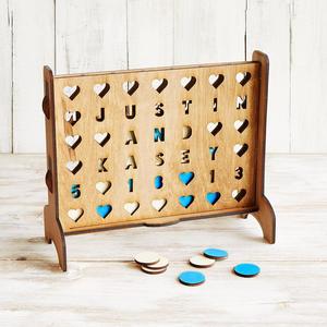 Personalized Four-Across Game
