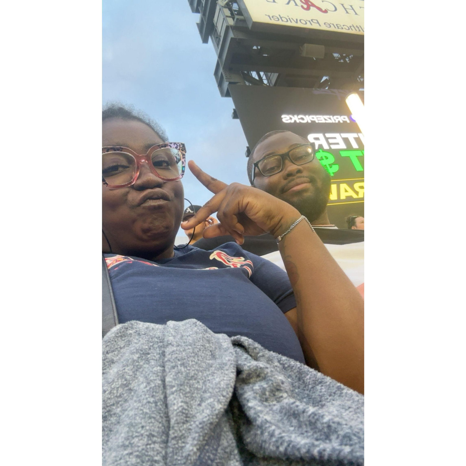 Our First Braves game