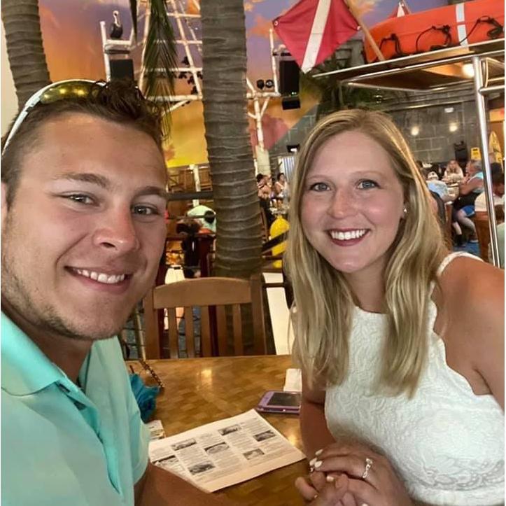 We are engaged!! First Florida vacation together.