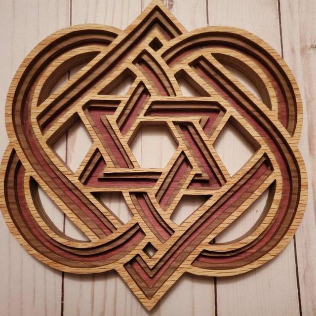 Jewish Celtic Knot Decor