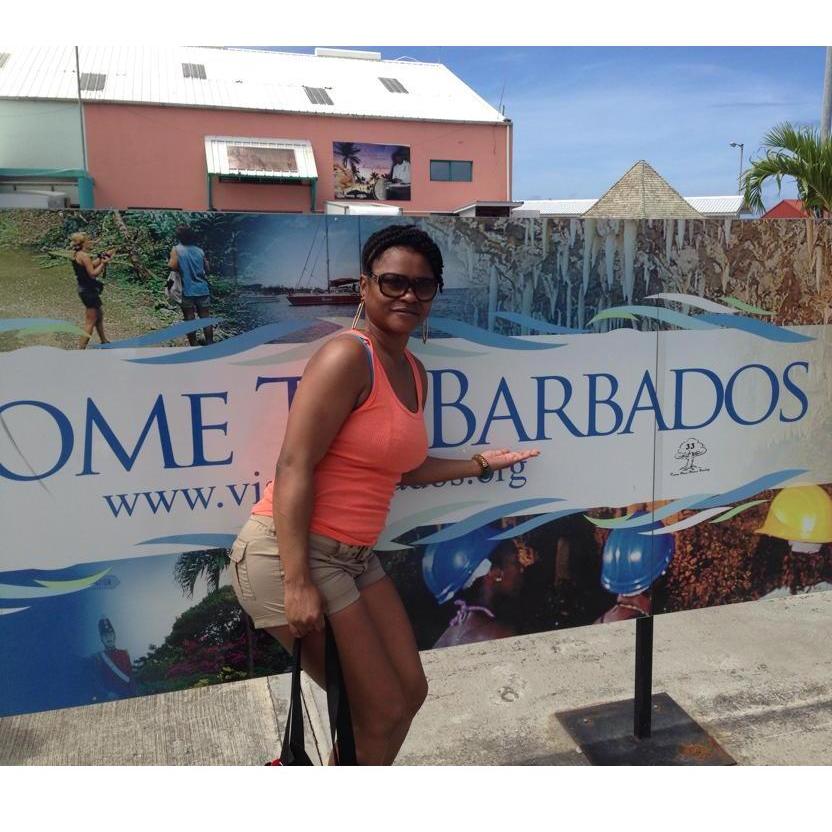 one of our stops was Barbados ... HOME TO WHERE MY FAMILY IS FROM!