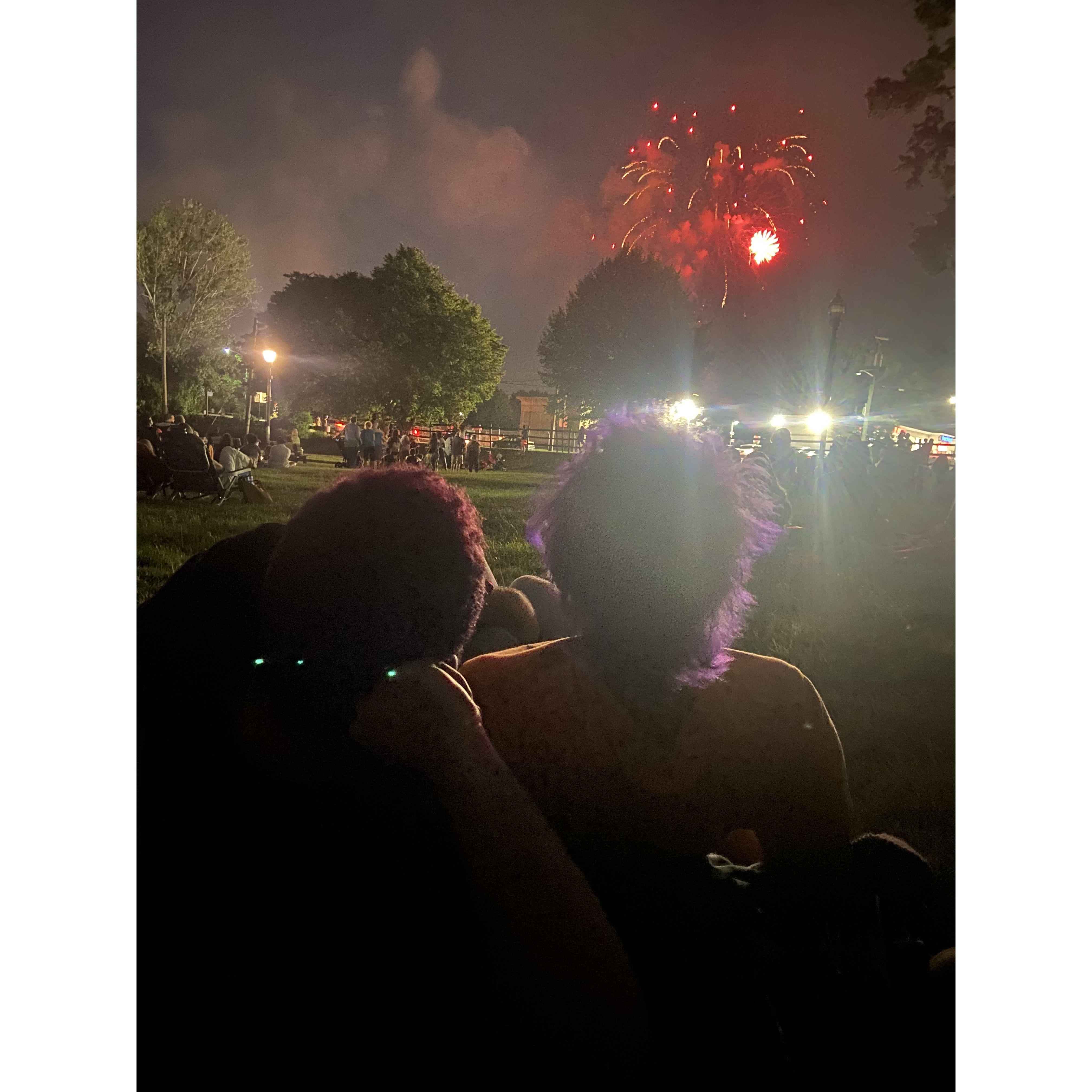 Out first Fourth of July