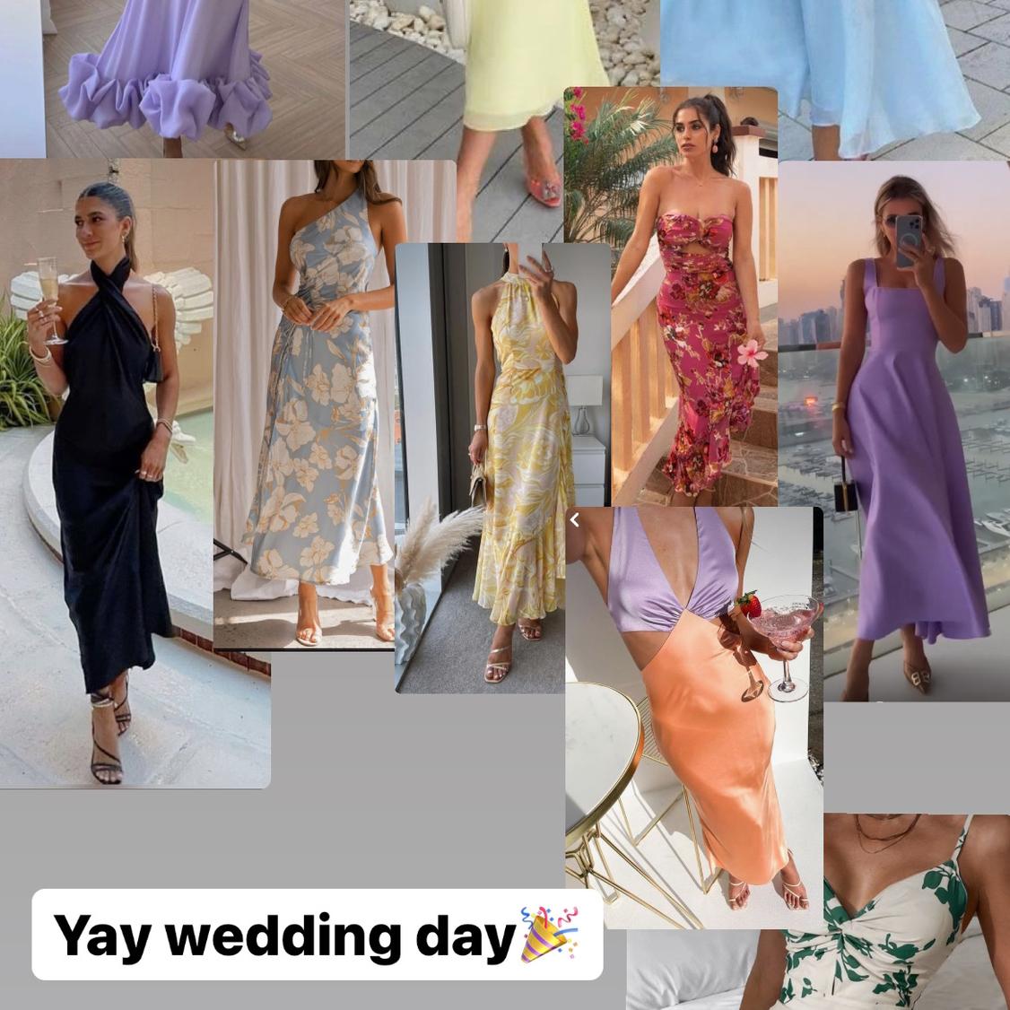 Here is some Cancun Wedding outfit inspo for the ladies!! 
Please note, if you get cold easily, bring a light jacket, sometimes there’s wind later in the night.