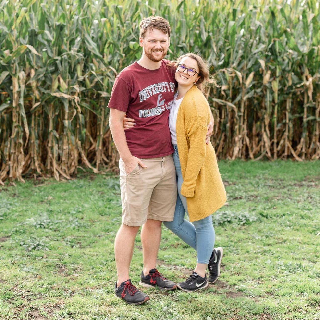 Hidden trails corn maze in West Salem, September 2021