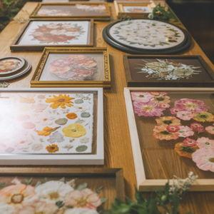 Pressed Floral Bouquet Frame