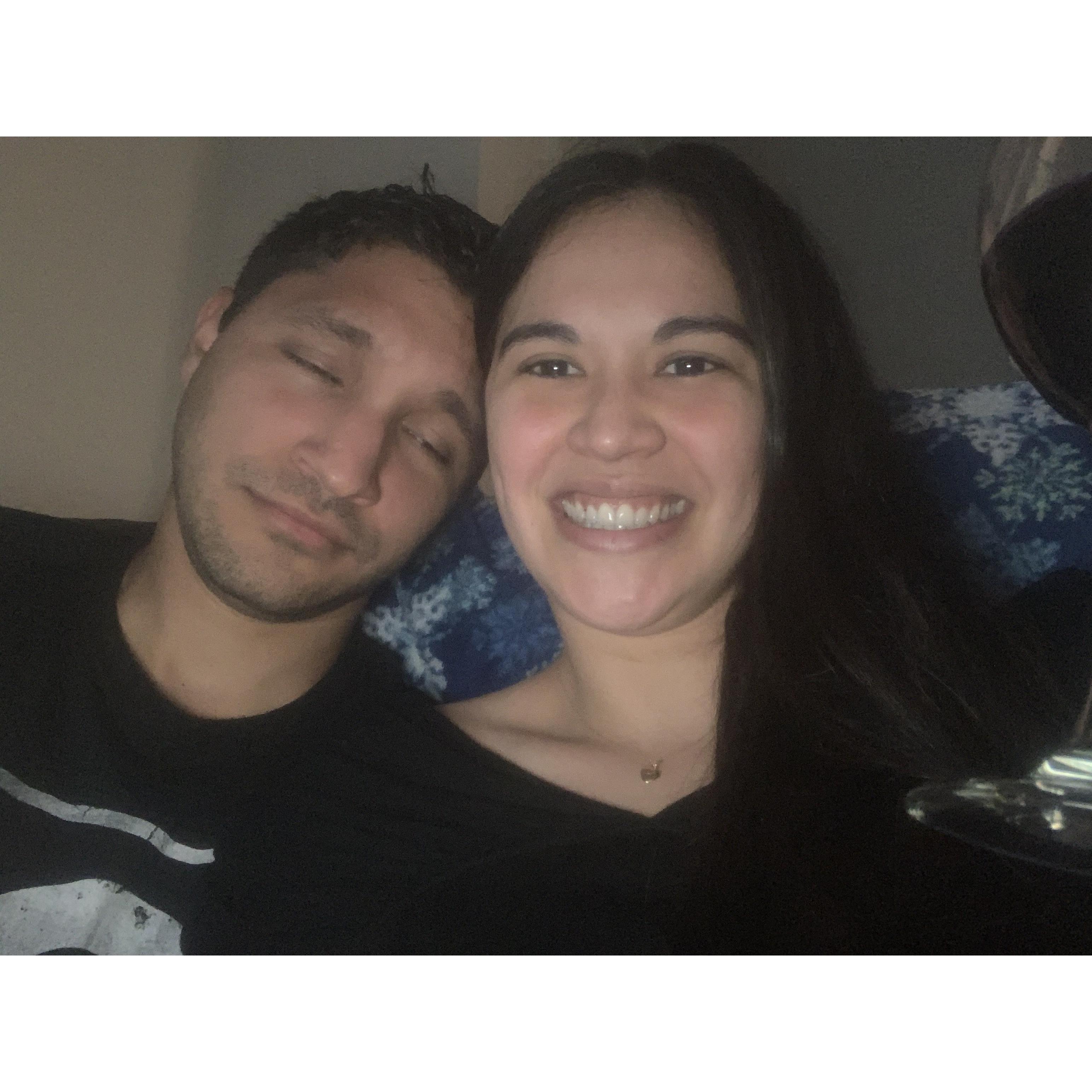 Crystal looks good, Jorge is comfortable...the behind the scenes look at their relationship.