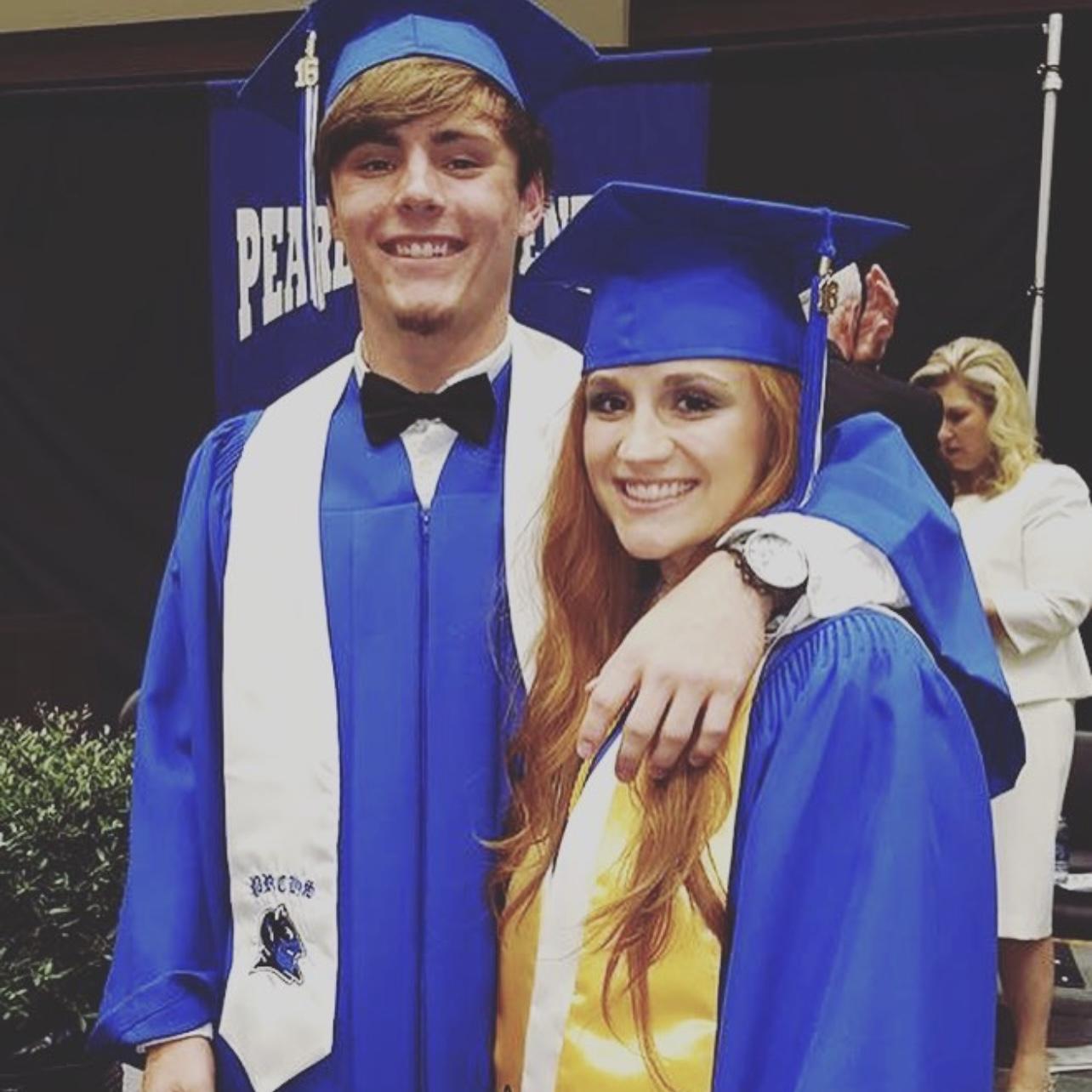 May 2016, graduating high school together!