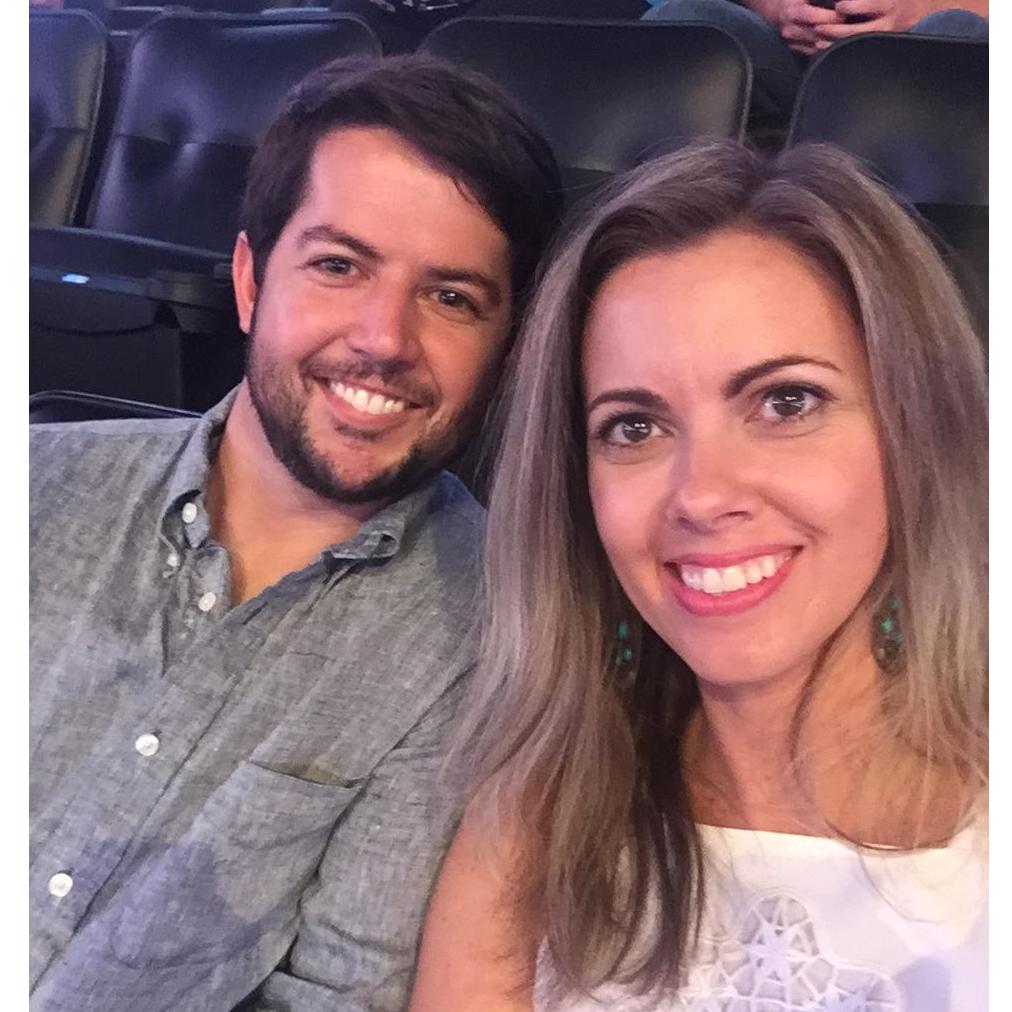 At the Eric Church concert (the first picture we have together)