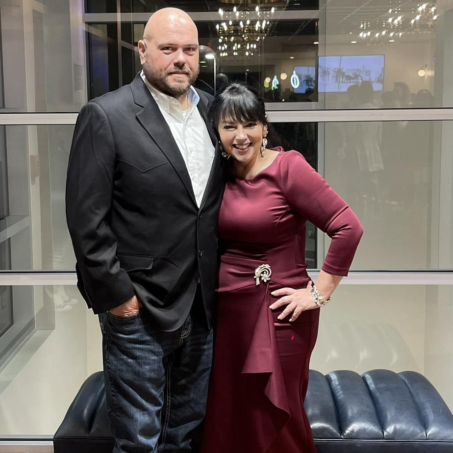 We clean up pretty well! I'll tell you this, when he walked in with those boots and that jacket on... I was smitten. And the way he looked at me made me feel beautiful. It always does.