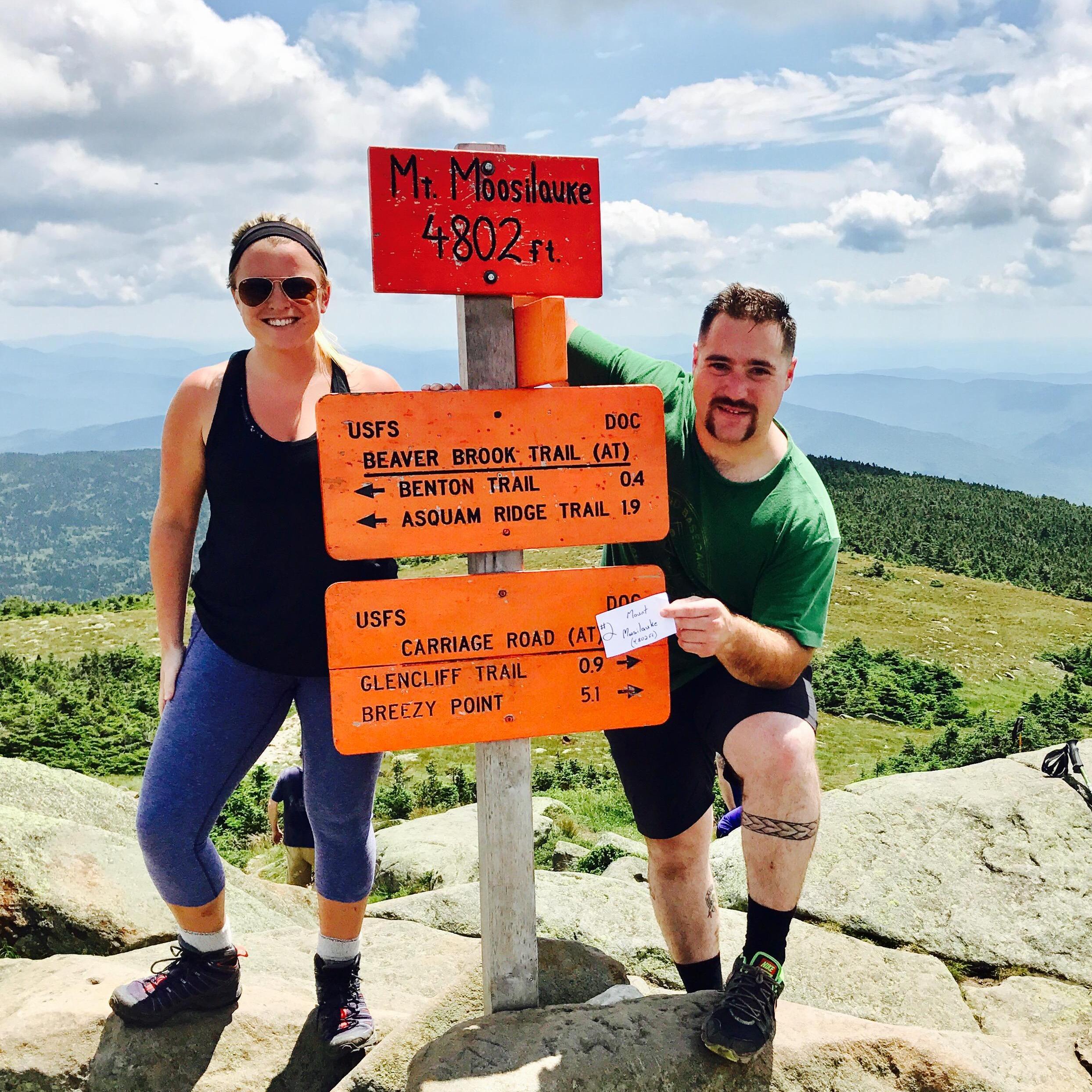 Summiting Mount Moosilauke