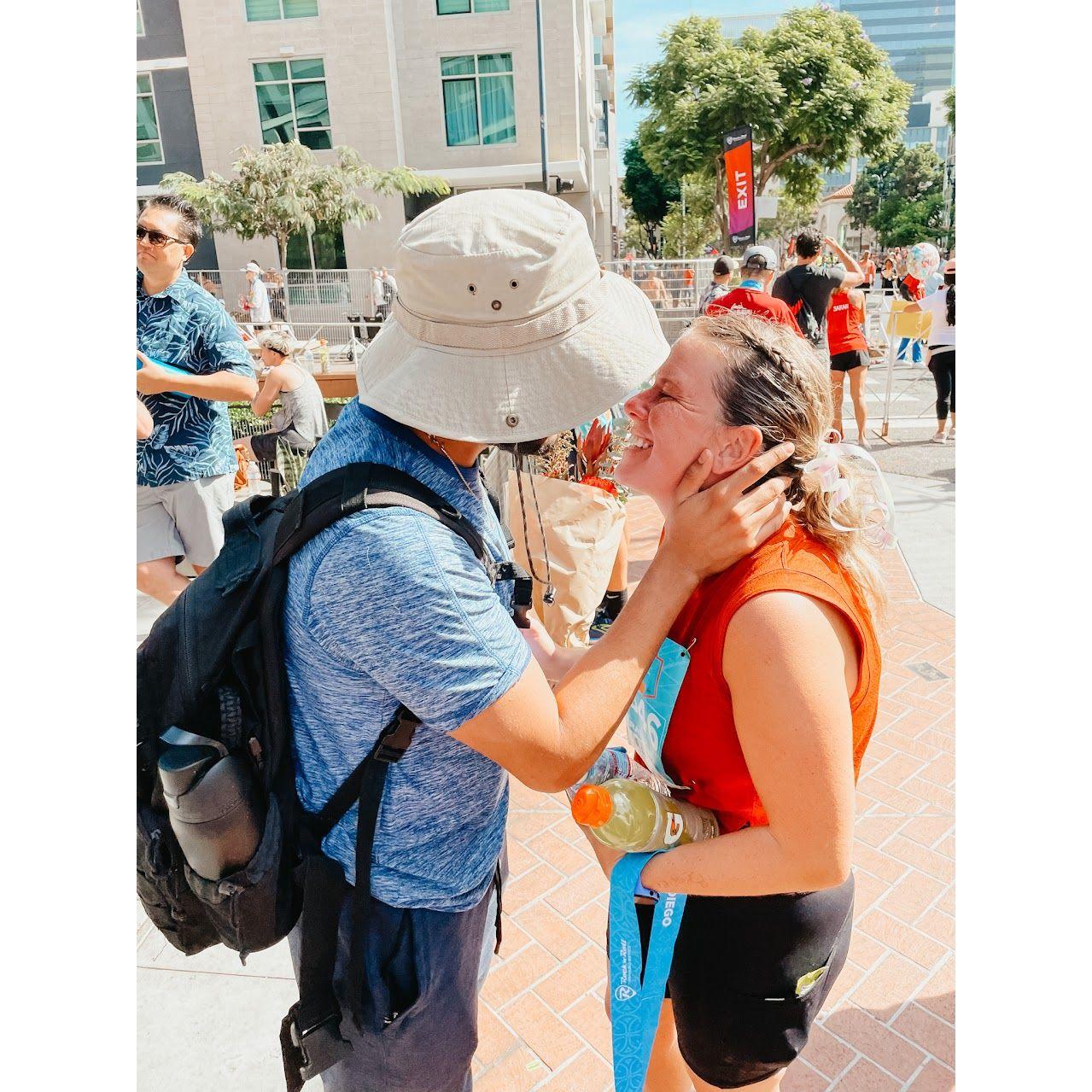 After the Rock n Roll marathon! San Diego, CA October 2021